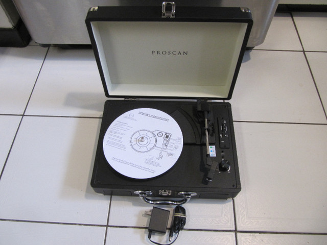 Proscan Model PTT105BT Bluetooth USB Turntable Brand New Tested in General Electronics in Mississauga / Peel Region - Image 2