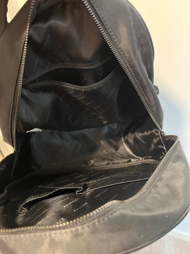 Versace Black Backpack  in Women's - Bags & Wallets in Winnipeg - Image 4