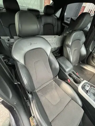 Have complete interior from a b8.5 Audi A4, should fit 2009-2016 cars. S-line sport seats with alcan...