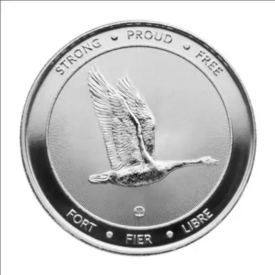2017 150th "Strong Proud Free Fort Fier Libre" 1oz .9999 Silver, View more