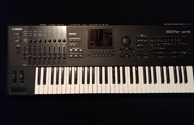 Yamaha Motif XF6 with 1GB Flash Memory Expansion for sale  