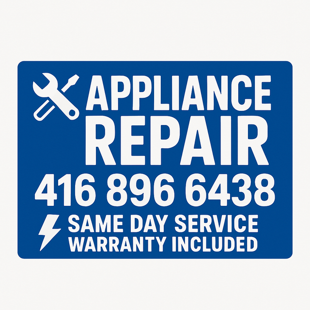 Furnace and Fridge Repair - Call 416 896 6438