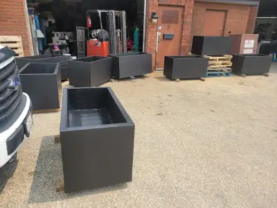 We make planter boxes raised garden beds and flower pots, View more