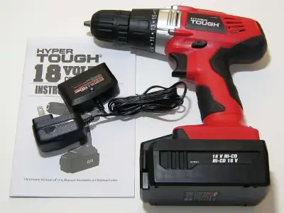 Hyper Tough 18V cordless drill, View more