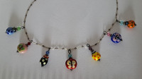 Ladybugs pendants necklace