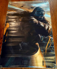 Huge 39" X 59" King Kong Removable Vinyl Wall Decal Cling Poster