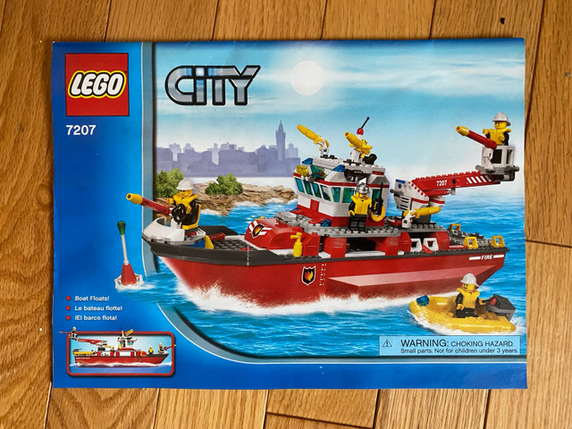 LEGO Fire Boat - It floats in Toys & Games in Ottawa