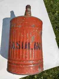 Vintage antique Jerry gas can