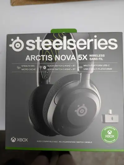Steelseries Arctis Nova 5x wireless headset, View more