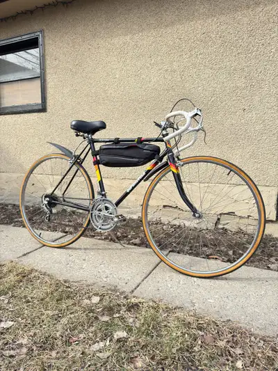Vintage 12 Speed Supercycle Road Bike with Garneau Frame Bag, View more