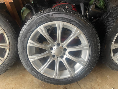 Bmw rims with tires full set