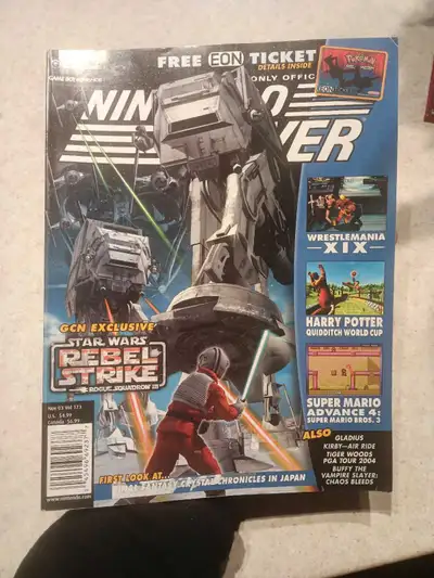 star wars gcn exclusive rebel strike Nintendo power complete, View more