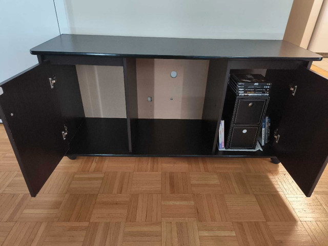 Black Custom Made TV Stand in TV Tables & Entertainment Units in City of Toronto - Image 2