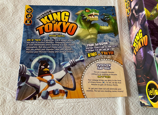 King of Tokyo Game by iello dans Jouets et jeux  à Ville de Montréal - Image 2