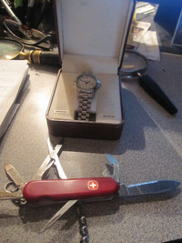 Swiss Military Watch And Swiss Army Pocket Knife Tool New