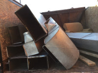 LOTS of metal ducting. 30 cents per pound