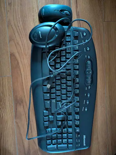 Microsoft wireless keyboard and mouse , View more