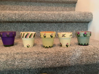 30 Mini terra cotta pots for crafts or succulents