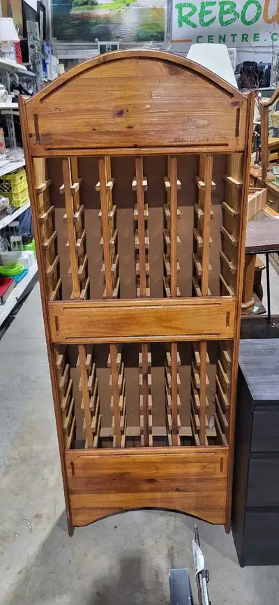 Tall Wooden Wine Rack - Hand Made, View more