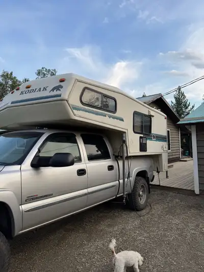 Kodiak truck camper for a short box truck. Rare find. Well maintained. Everything works as it should...
