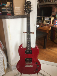 $REDUCED$ - Epiphone SG Special Electric Guitar – Cherry Red