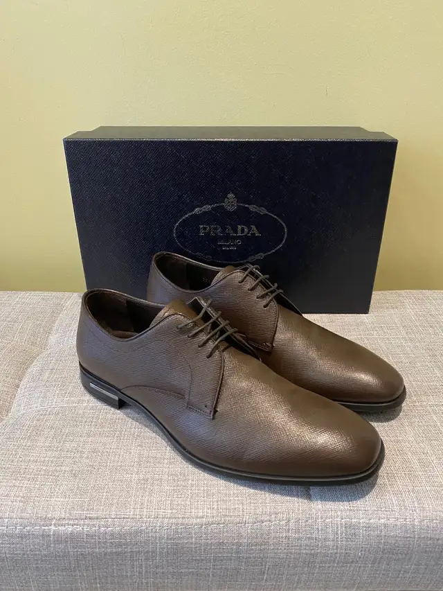 Prada Leather Shoes Men in Men's Shoes in City of Toronto - Image 2