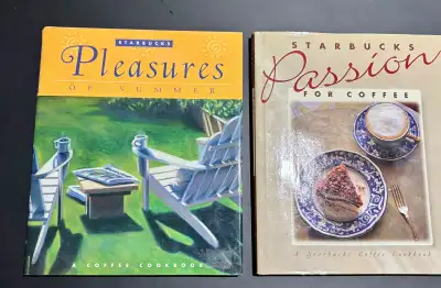 Starbucks Cookbooks $7 Each Collectables, View more