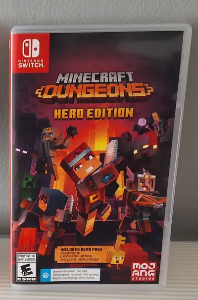 GAME Minecraft Dungeons: Hero Edition for the Nintendo Switch., View more