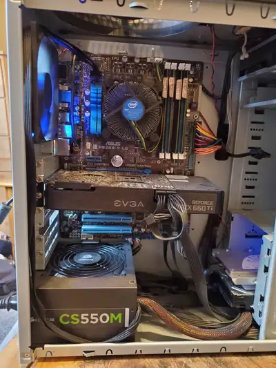 Desktop PC i5-2500K GTX 660 Ti 16GB RAM SSD + Monitor Included, View more
