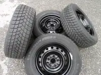 Toyota Camry Michelin snow tires 205/65R16 Toyota factory rims