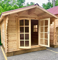 Hillson DD Bunkie by Sawmill Structures new in pallet ready to b