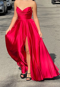 Prom dress from Madeline’s in Toronto