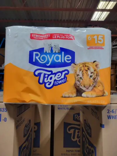 DISCOUNT ROYALE TIGER TOWELS   6=15, View more