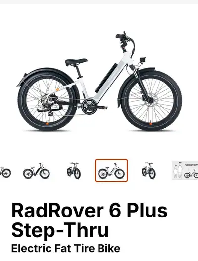 RIDE BIKE ELECTRIC BICYCLE A RARE OPPORTUNITY TO OWN TWO BRAND NEW RIDE BIKES COMPLETE WITH FRONT AN...
