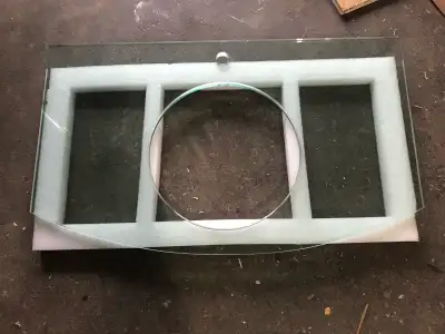 Brand new glass vanity kitchen countertop sink , View more