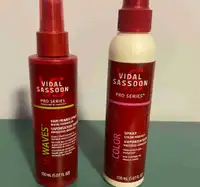 New Vidal  Sassoon hair products 