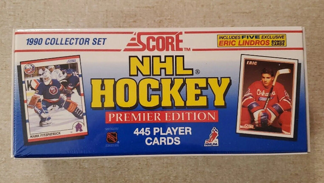 SCORE HOCKEY FACTORY SETS .… 1990-91 ($35-40) …. 91-92 ($10-18) in Arts & Collectibles in City of Halifax - Image 2