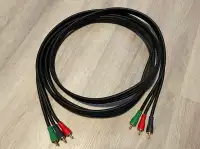 10 Foot Heavy Shielded Component Video RGB Cable
