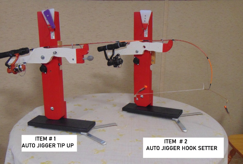 THE ELITE AUTO JIGGER FOR ICE FISHING WITH START & STOP MODE Fishing