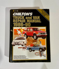 CHILTON'S TRUCK VAN REPAIR MANUAL 1986 - 1990 Collectors Edition