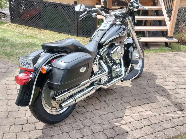 100th Anniversary Harley Fatboy in Street, Cruisers & Choppers in Gatineau - Image 5