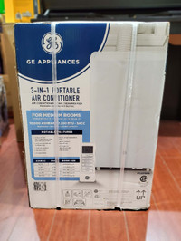 Brand New, GE 10,000 BTU Portable Air Conditioner