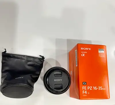 SONY LENS / FE PZ 16-35 mm F/4 G / Lentille, View more