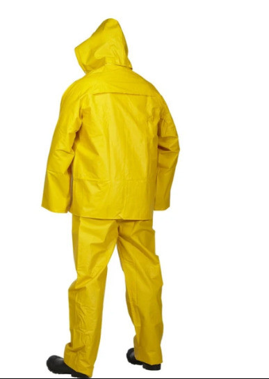 Yellow PVC Rainsuit: Jacket & Bib-Pants Stock# 9344 in Other in Norfolk County - Image 2