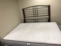  Country sleep  queen size  Bed (mattres  , head n foot board) 