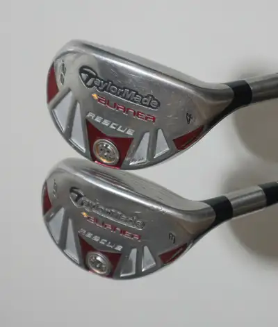 TaylorMade Burner Rescue 3 & 4 Hybrids - $200 pair (OBO), View more