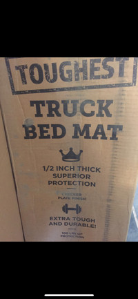 New truck bed mat