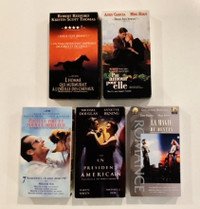 Cassette VHS - 5 vieux films de 1993 à 1998