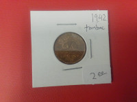 1942 Canada 5¢ coin