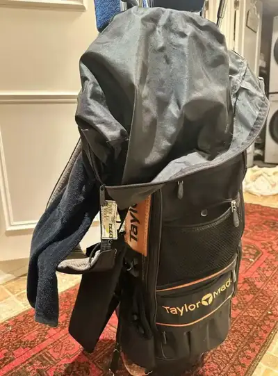 TaylorMade golf bag with full set of Cougar golf Clubs , View more